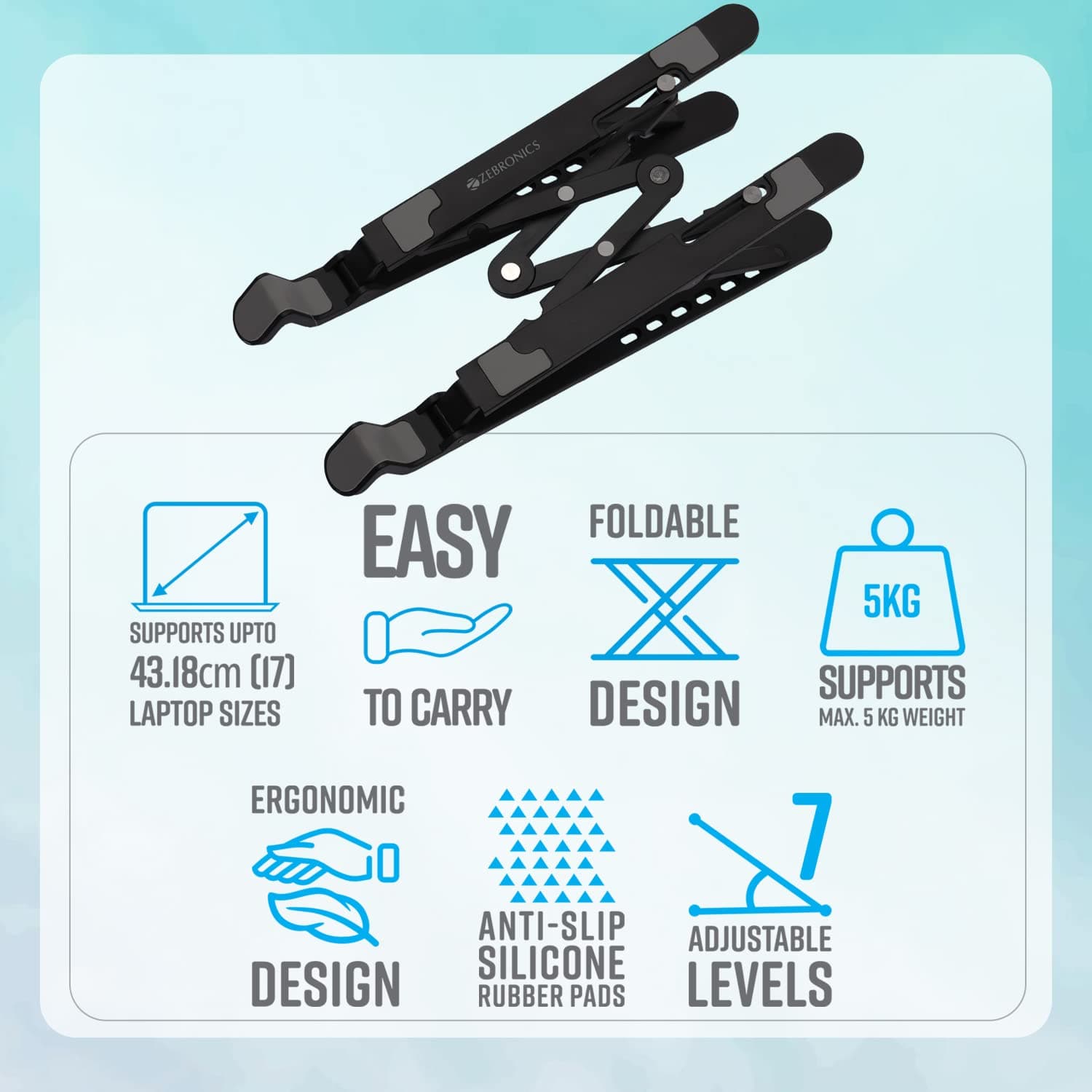 Zebronics NS1500 Laptop Stand