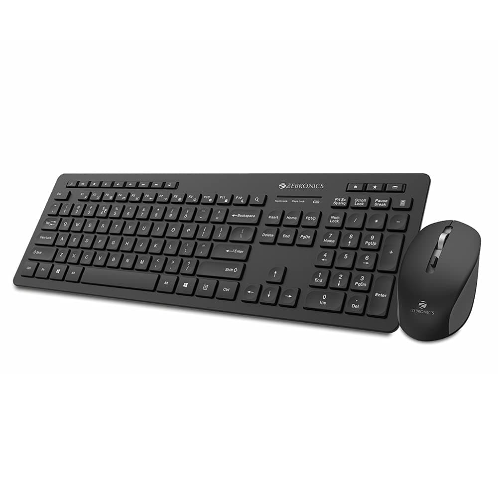 Zebronics Zeb-Companion 500 Wireless Keyboard & Mouse Combo