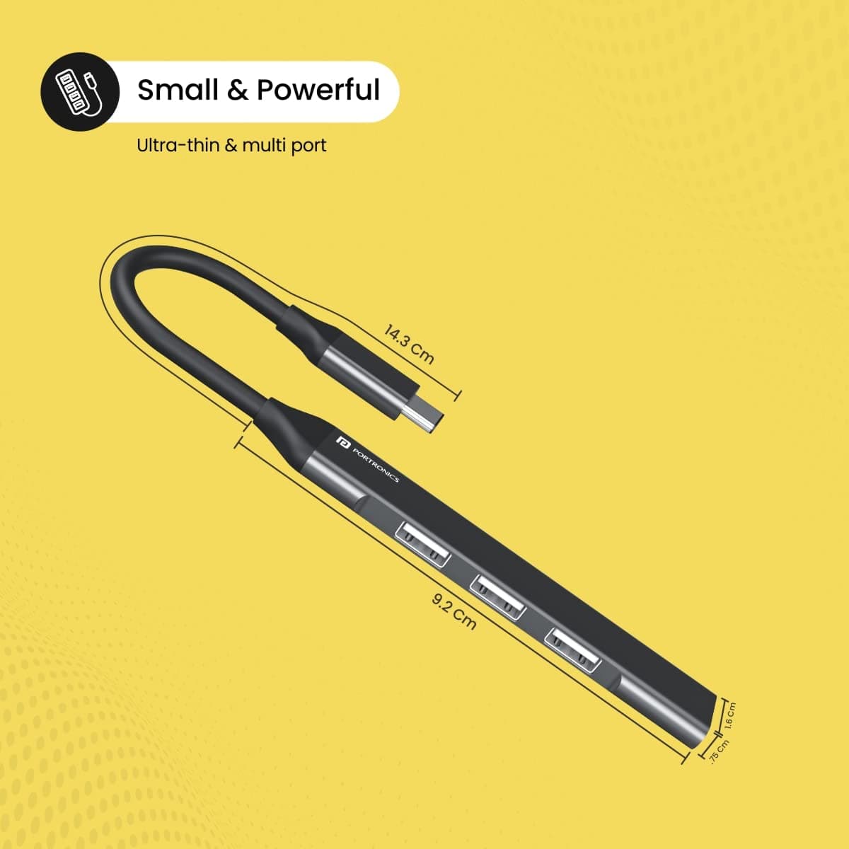Portronics Mport 31 4-in-1 USB Hub